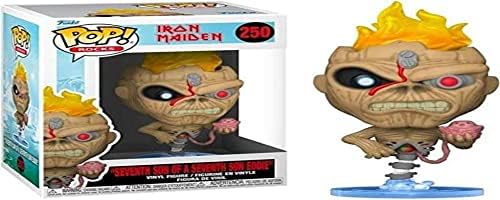 Funko POP Rocks: Iron Maiden - Eddie - Seventh Son of Seve,Multicolor