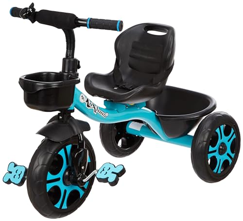 Image of Super Blue Tricycle for Kids 1 to 3 Years: Durable, Safe, and Fun with EVA Tyre