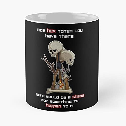 Generic Dead Dbd Hex Game By Totem Video Daylight - White Ceramic 11 Oz Coffee Mug for Men, Women, Boys, Girls.etc I Customize - White
