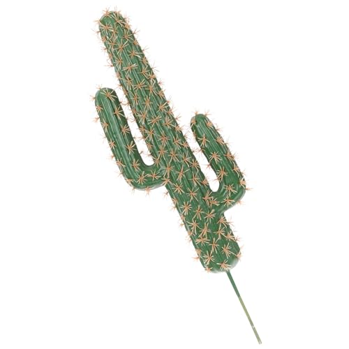 HANABASS Modelo de Cactus Artificial sin Maceta, Estatua de 46 Cm Diseño Realista, Decoración de Paisaje y Plantas Artificiales para Hogar, Oficina y Jardín