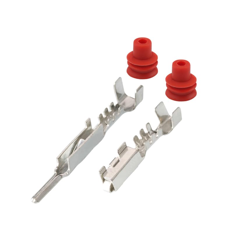 3Pin Male and Female PA66 for Delphi Car Sensor Waterproof Plug Connector 12059595 - (Color Name: Male)