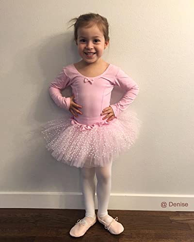 image for Stelle Canvas Ballet Shoes for Girls Dance Ballet Slippers Shoes（Tod