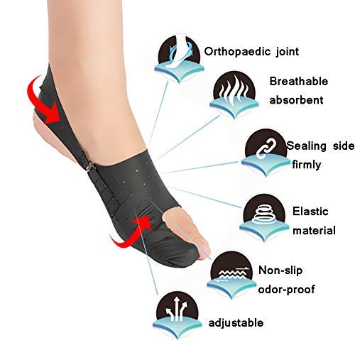 Bunion Corrector Bunion Splint Zehenglätter Bunion Corrector 2 Stück Bunion Splints Zehenspreizer für Hammerzehen | Krallenzehenkorrektur, Hallux-Valgus-Schienen zur Linderung von Ballenzehen (L)