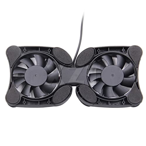 Base plegable para laptop con ventilador para 7-15 pulgadas miniatura 4