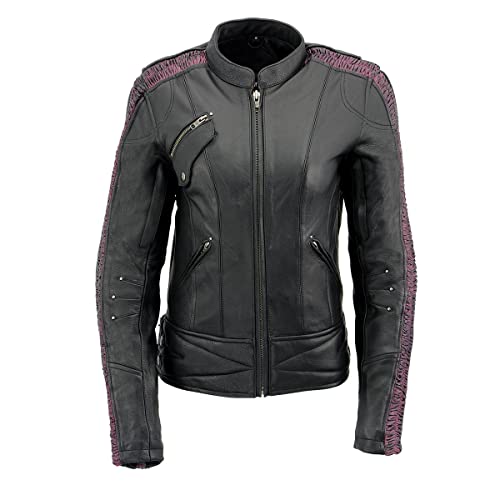 Image of Milwaukee Leather Women's 'Sporty and Elegant' Scooter Style Motorcycle Leather Rider Jacket
