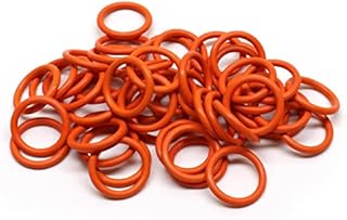 50 Pack - #11105 O-Ring Replacement for Harley Davidson Oil Drain Plug Oring (Orange Color)