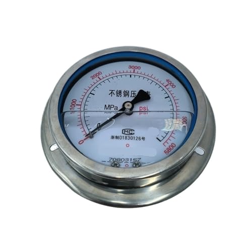 Manomètre filetage 20*1.5 axial pour le contrôle de pression d'air et eau