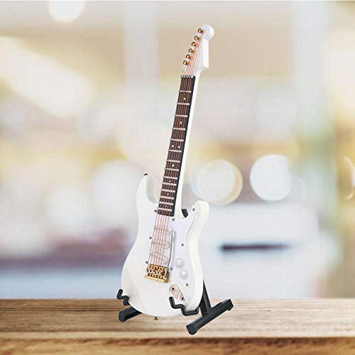Oumefar Modèle de Guitare Miniature modèle de Guitare en Bois Instrument de Musique de Maison de poupée Petits Ornements… - Les Beatles, Paul McCartney, John Lennon, RIngo Starr, George Harrison Oumefar Modèle de Guitare Miniature modèle de Guitare en Bois Instrument de Musique de Maison de poupée Petits Ornements… – Image 6