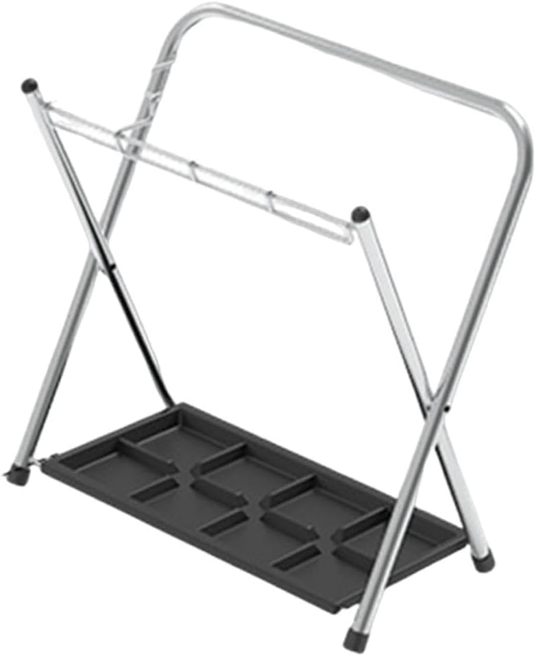 Umbrella Storage Stand Rack with Removable Drip Tray 16.34x8.66x16.54 inch, Umbrella Holder for Commercial Indoor Entryway