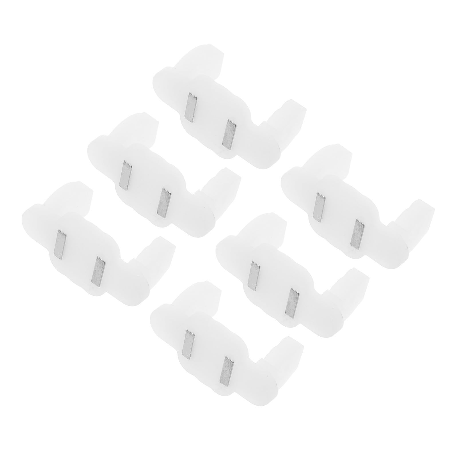 Toyvian 24 Piezas Ganchos Magnéticos para Luces Navideñas C9, Silicona,