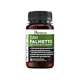 Herboxa Saw Palmetto Nahrungsergänzungsmittel | Entlastung von Blase und Harnwegen | Besseren Gesundheit der Prostata - 60 Vegane Kapseln