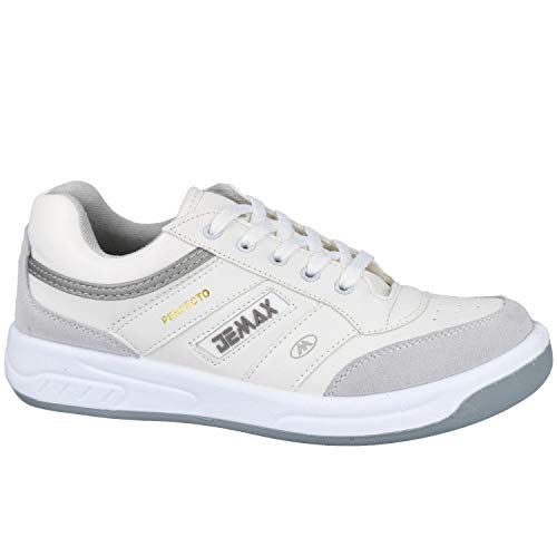 DEMAX P800 Zapatillas Deportivas para Hombre - Sintético para: Hombre Color: Blanco Talla: 43