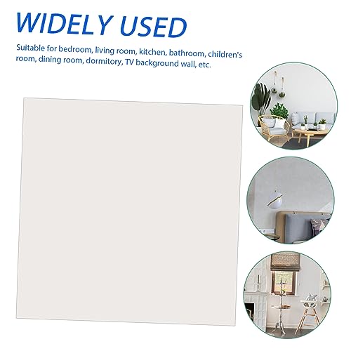 Ciieeo 6 Peças adesivo de decoração de parede de espelho decalque de parede espelho adesivo espelho