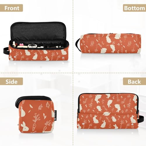Bolsa organizadora para herramientas de cabello Yuiboo para planchas y rizadores, resistente al calor, portátil, tamaño 14.6 x 3.9 x 3.9 pulgadas miniatura 5