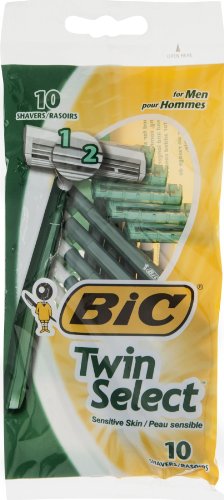 Bic Twin Select Mens Size 10ct