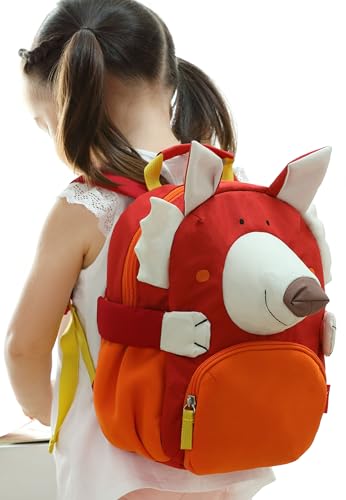 sigikid Kinderrucksack Kindergartenrucksack Krippe Kita - mit Brustgurt gepolsterten Gurten Namensschild - Geschenk f&uuml;r Jungen und M&auml;dchen ab 2 Jahren