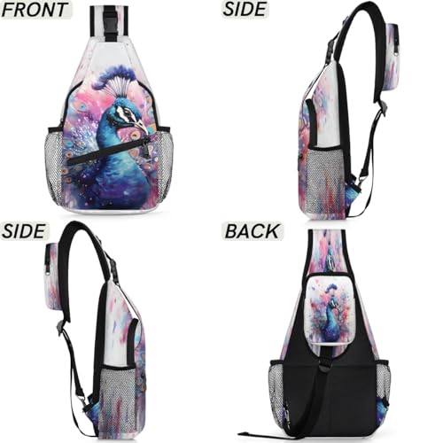 Sling Bag para Mujeres y Hombres Crossbody Unisex miniatura 6