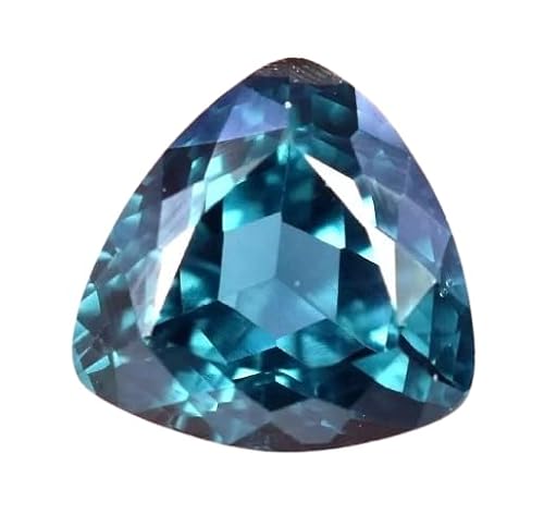 8.95+ Carat Natural Indicolite Tourmaline Stunning Trillion Cut Loose Gemstone