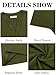 Runcati Mens Casual T Shirts Short Sleeve V Neck Linen Henley Shirt Button Basic Fashion Summer Beach Tee Tops Army Green