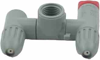 Amazon | 工進(KOSHIN) 2頭口噴口 (1頭口切替) PA288 | 散水ノズル