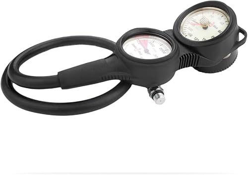 ScubaMax GA-06 Consola de tamaño completo Buceo de tres calibre