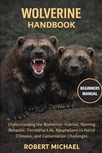 WOLVERINE HANDBOOK: Understanding the Wolverine: Habitat, Hunting Behavior, Territorial Life, Adaptations to Harsh Climates, and Conservation Challenges