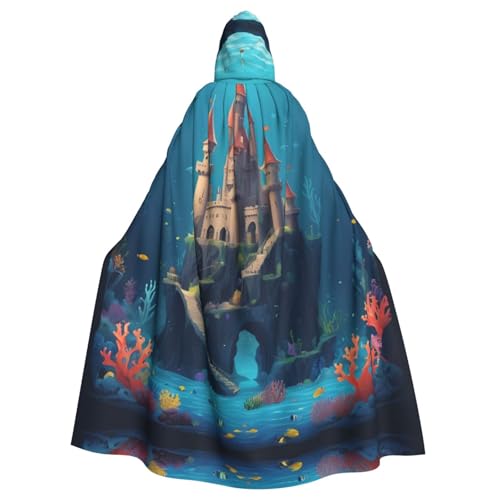 Veste à capuche longue cape de fête pour en finir avec les costumes inconfortables