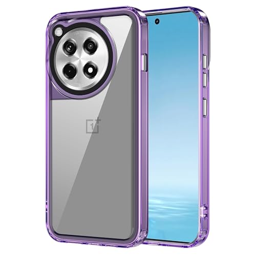 Image of Zapcase Back Case Cover for OnePlus 13R 5G | Compatible for OnePlus 13R 5G Back Cover | Case Cover with Camera Protection | (TPU + PC | Translucent Purple)