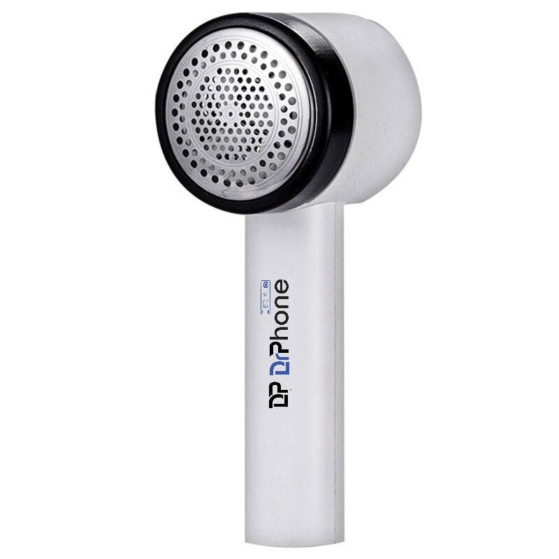 Dépoussiéreur électrique DrPhone EPV1 souffleur sans fil rechargeable blanc