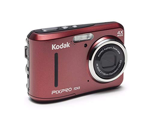 Cámara Digital Kodak PIXPRO FZ43 16 MP Roja Bundle miniatura 4