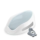 Angelcare Baby Aqua Soft Touch Bath Support & Thermometer Bundle | Newborn Baby Bathtub 0-6 Months | Baby Registry Must-Have | Newborn Essentials for Safe & Comfortable Bath Time