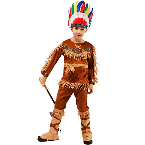 Consejos y reviews para comprar Disfraz niño indio tabla con los diez mejores. 5 Imagen adicional