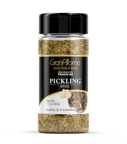 GranAroma Pickling Spice, Savory Spice Blend, Corned Beef & Vegetables (1.2 Ounce)