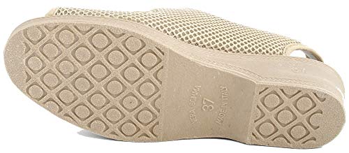 Sandali Donna Tessuto Regolabili ortopedici Velcro...