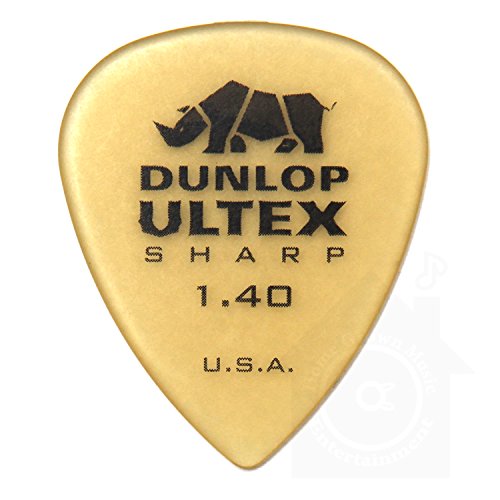Jim Dunlop Ultex Standard Pick 36���Z�b�g 1.40mm �A���e�b�N�X �V���[�v �s�b�N �� Musent Custom Players Pick �t�� | 433B140-ULT-36P