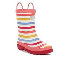 Regatta Minnow Jnr Welly Rain Shoe, Multi Stripe, 9 UK Child