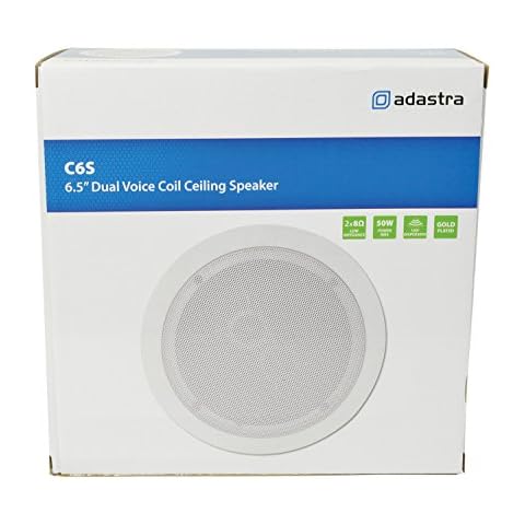 Adastra 6.5" Ceiling Speaker with Dual Tweeters Cover