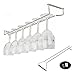 Portabottiglie di vino Display del vino Scaffale per vino, Hot Alta Qualità Utile 27/55 / 55cm Acciaio inossidabile Acciaio inossidabile Portabicchieri Appeso Hanging Bar Hanger Shelf Gocce spedizio
