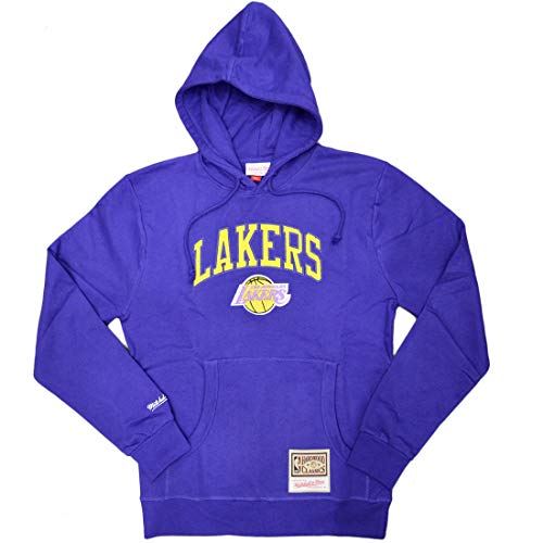 Mitchell & Ness NBA Arch Hoody - Los Angeles Lakers, Lila, L