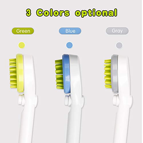 Extaum Cabeça de chuveiro portátil,Pente para animais de estimação Pulverizador Chuveiro Pet Dog Gro