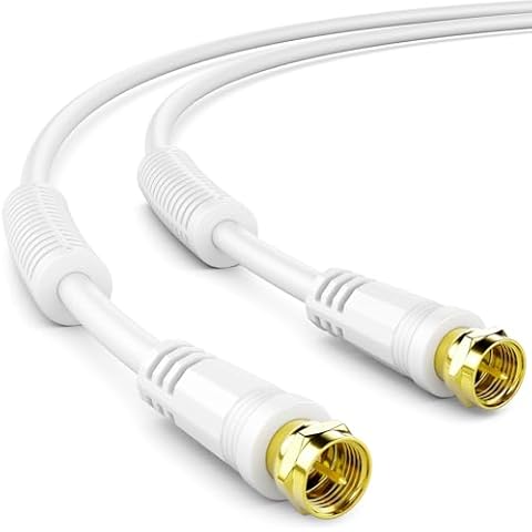 deleyCON 5m Coaxial SAT TV Antenna Cable Cover