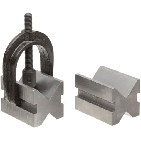 TESA Brown & Sharpe 599-749 V-Block with Clamp Cover