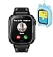 Silikonhülle mit Trageband für Carneedi Double Wear Smartwatch (Blau)
