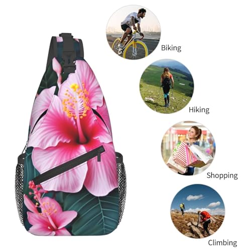Maletín cruzado para hombre con diseño floral miniatura 6