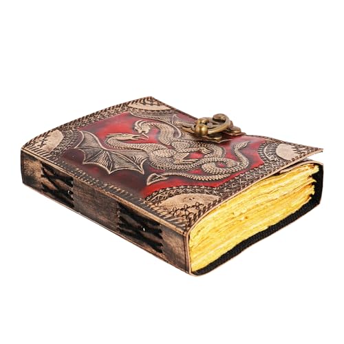 Carnet de notes cuir dragon résistant pour préserver vos écrits du temps