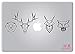 Artstickers. Autocollant pour ordinateur portable 11" et 13" Design Game of Thrones. Autocollant pour MacBook Pro Air Mac. Couleur : noir. Cadeau Spilart, marque déposée.