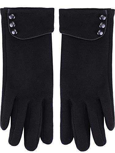 Image of Patelai 3 Pairs Womens Gloves Winter Touchscreen Texting Phone Windproof Gloves Warm Fleece Lined Cold Weather