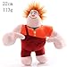 zcm Peluche 22 Cm Cartoon Ralph Wreck-it Il Peluche Rompe Internet Bambola Farcita Regalo per Bambini per Bambini