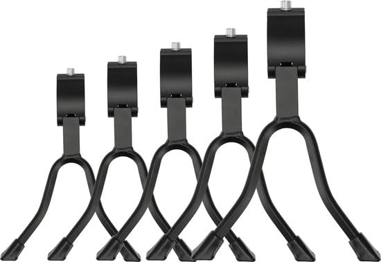 Support de vélo pour explorations et randonnées : béquille double 26-28 pouces