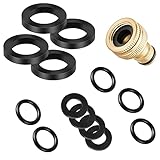Mario10 72 PCS Different Size Rubber O Rings Set - Black Rubber Ring Kitchen Tap Washers for Mixer Taps, O Rings, Shower Hose Washer, Plumbing - Standard Grade